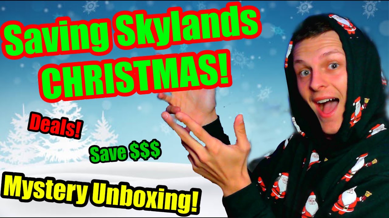 Mystery Unboxing and Saving Skylands Christmas Announcement!