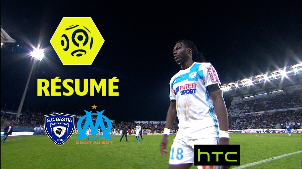 SC Bastia - Olympique de Marseille (1-2)  - Résumé - (SCB - OM) / 2016-17