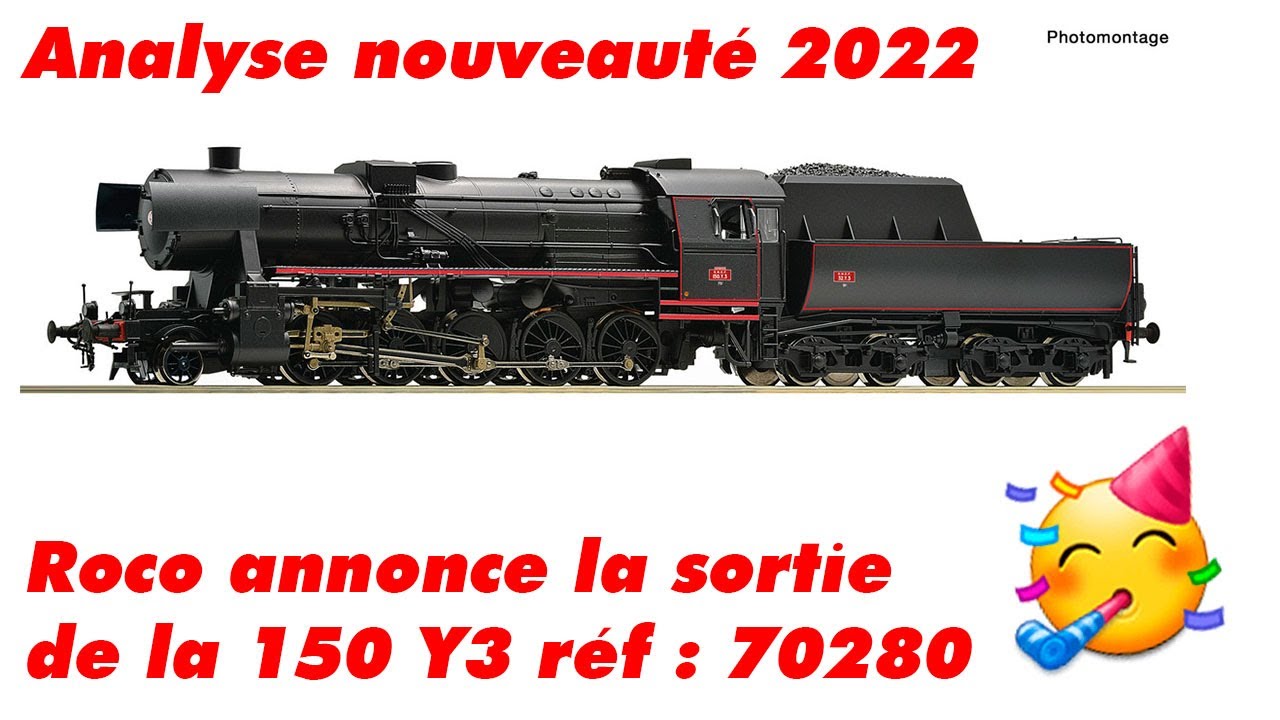 Roco annonce la sortie de la 150 Y 3 ! 😍
