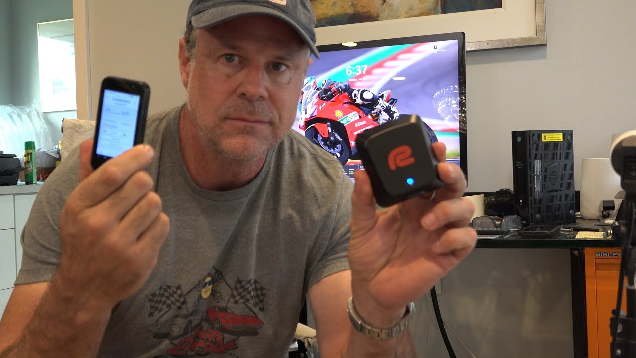 Connecting Racebox Mini S to a prison wallet phone