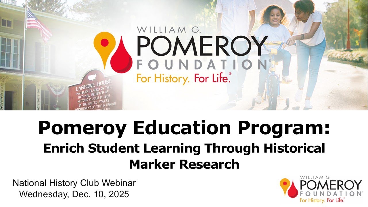 Enrich History Education Through Grant-Funded Historical Marker Projects
