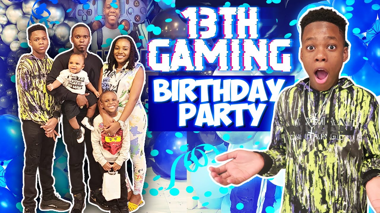 WE SURPRISED AHZEE WITH AN EPIC 13TH BIRTHDAY PARTY