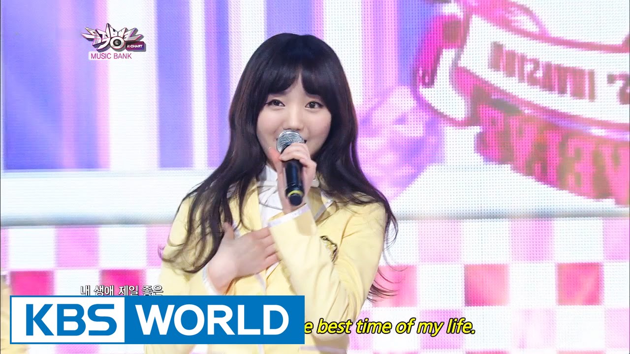 LOVELYZ (러블리즈) - Candy Jelly Love [Music Bank HOT Stage / 2015.01.02]