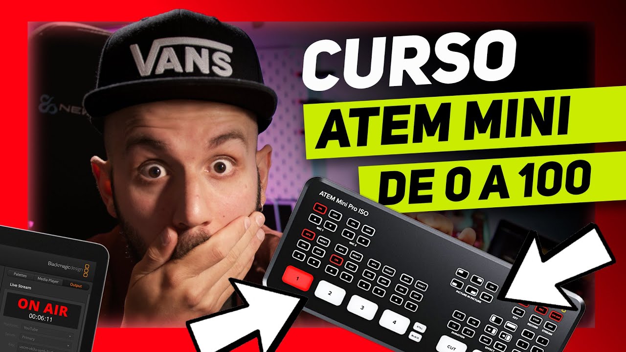 Cómo usar ATEM MINI PRO de Blackmagic 🇪🇸  Guía completa en Español