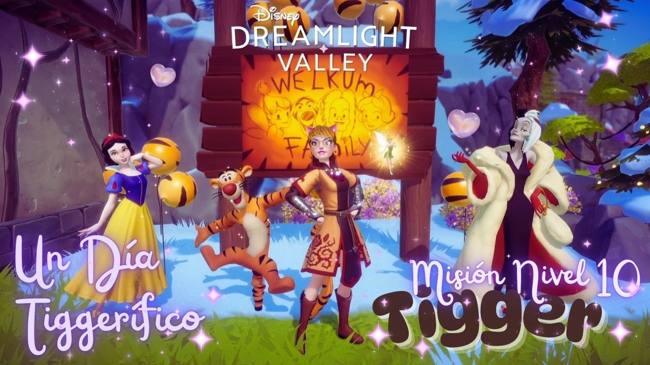 UN DIA TIGGERIFICO - MISION DE TIGGER NIVEL 10 - DDV WISHBLOSSOM RANCH