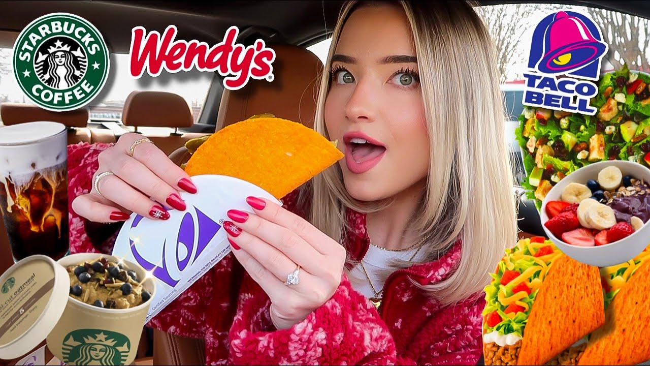 Letting A DIETITIAN Choose My FAST FOOD ORDERS For 24 HOURS!