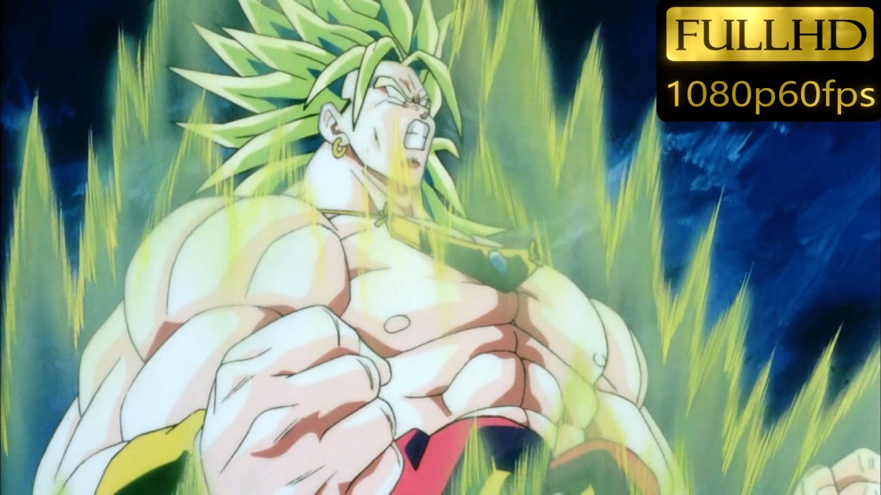 Broly Turns Into Legendary Super Saiyan
