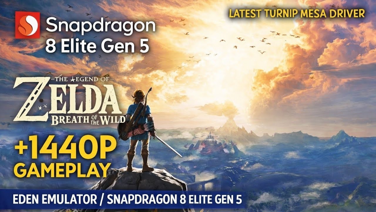 8 Elite Gen 5 Runs Zelda at 1440P?!