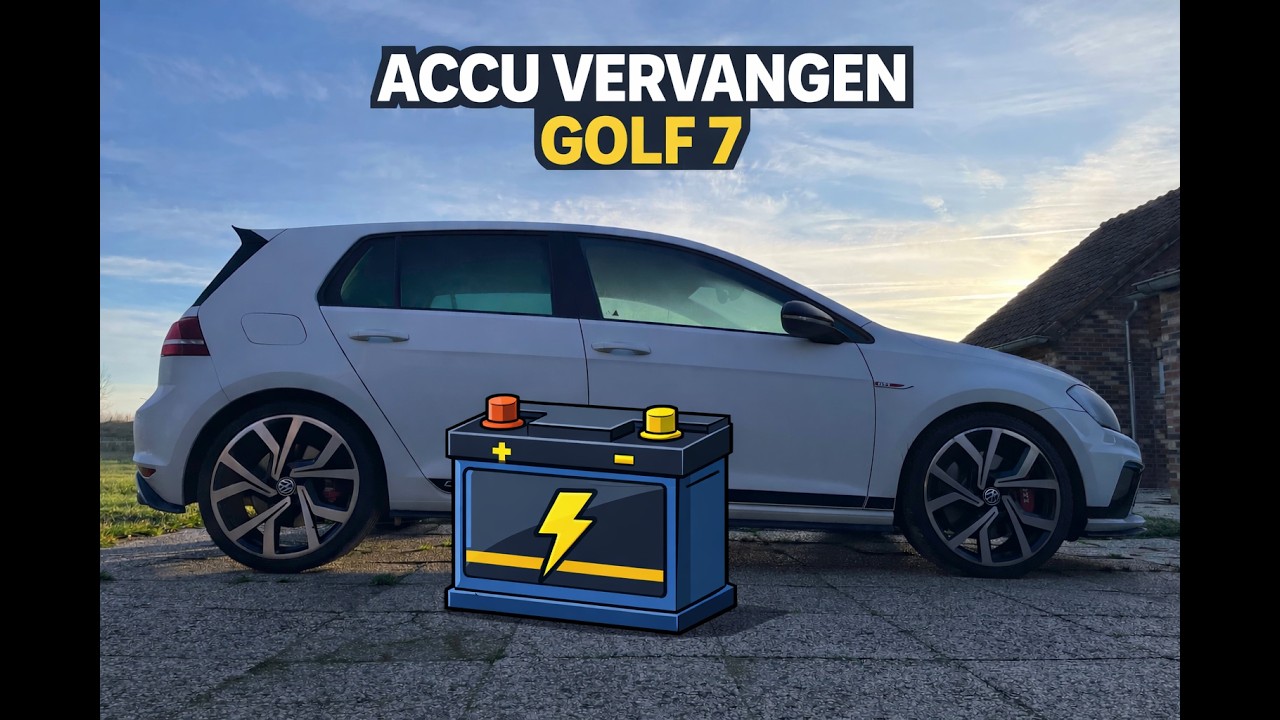 VW Golf MK7 Accu wisselen en inleren OBD11 DIY