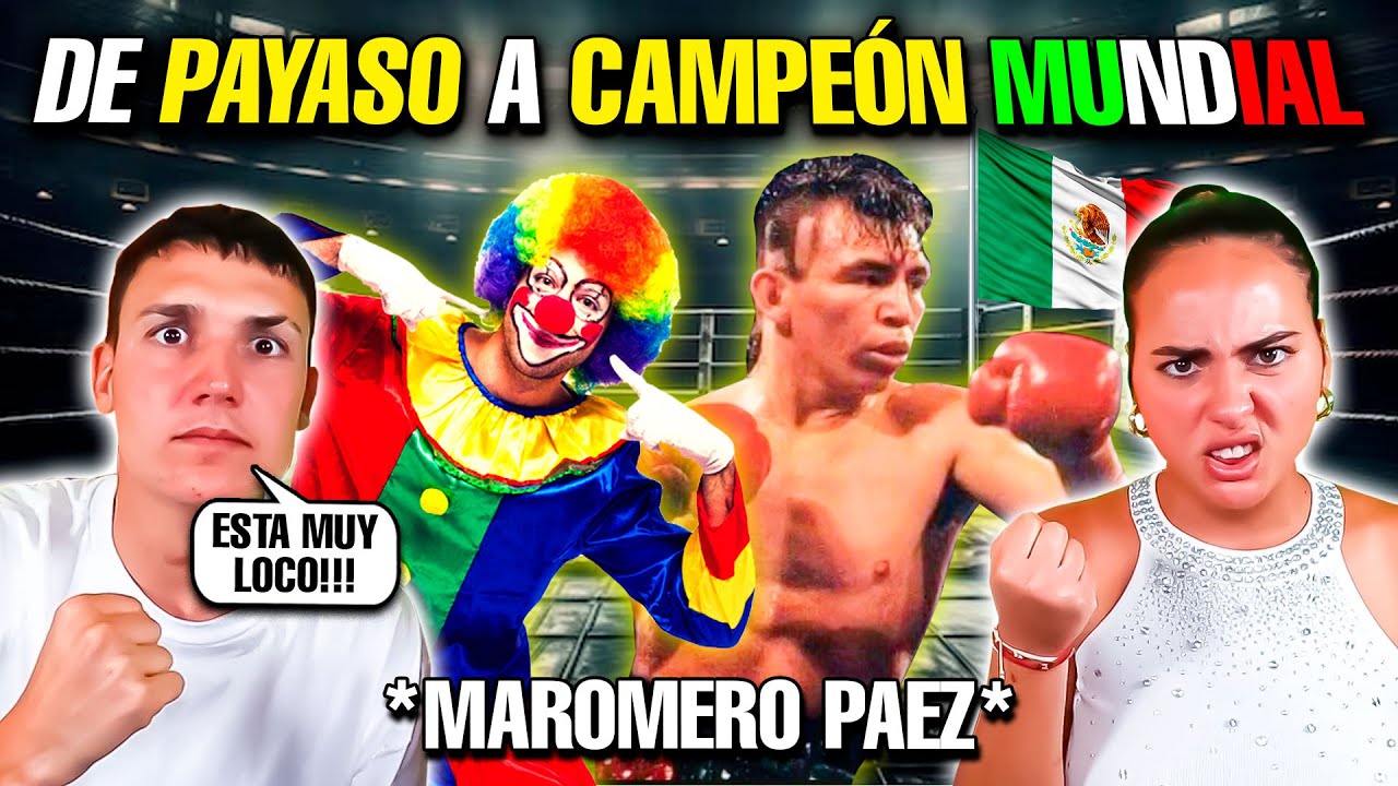 MIS SOBRINOS REACCIONAN a JORGE "MAROMERO PAEZ¨ *De PAYASO a CAMPEÓN MUNDIAL*😱🇲🇽