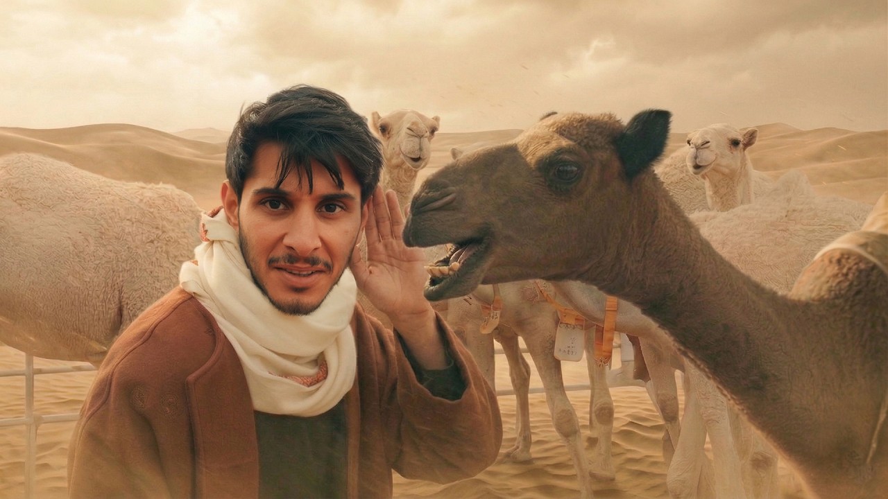 لغة الجمال في السعودية 🇸🇦 #أول_مرة_أشوف