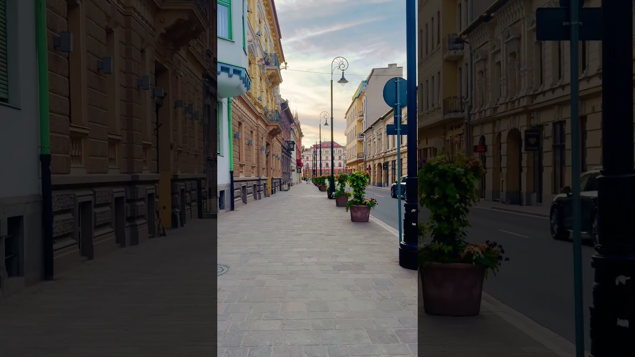 Cleanest city in Romania  its Oradea 😍❤️ #travel #oradea #romania ❤️❤️❤️❤️