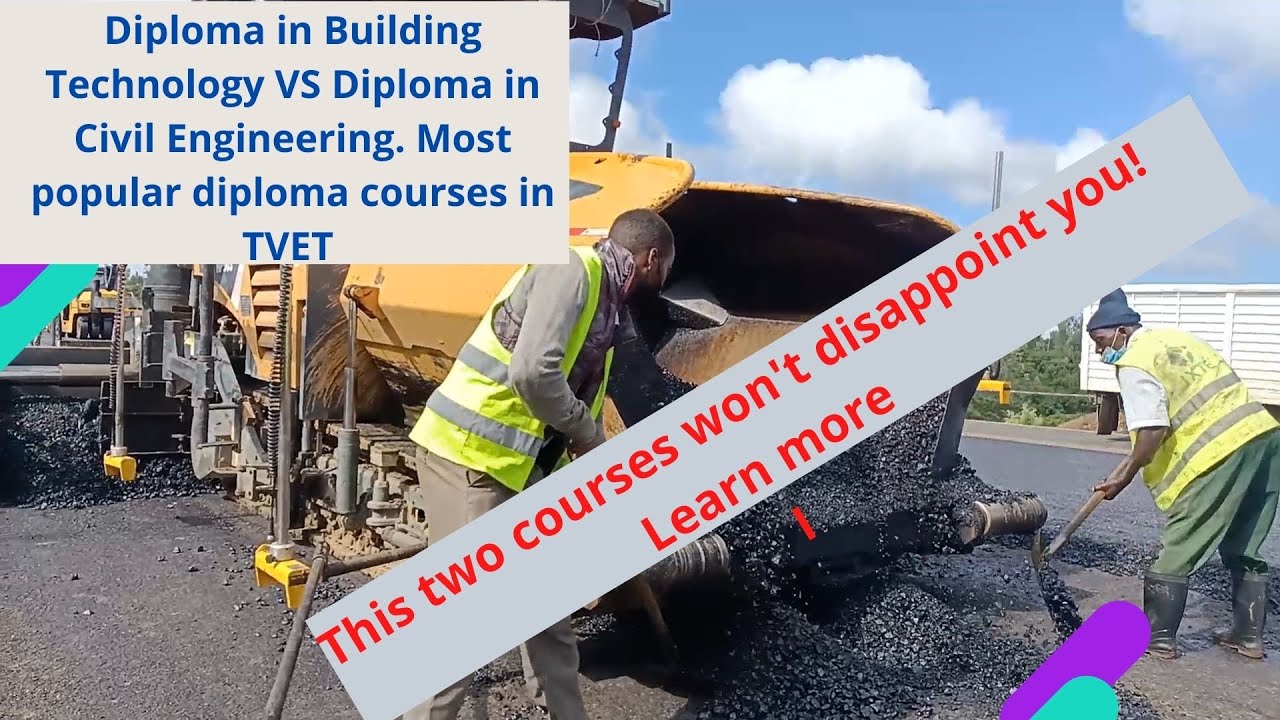 Diploma in Civil engineering vs Diploma in Building Technology