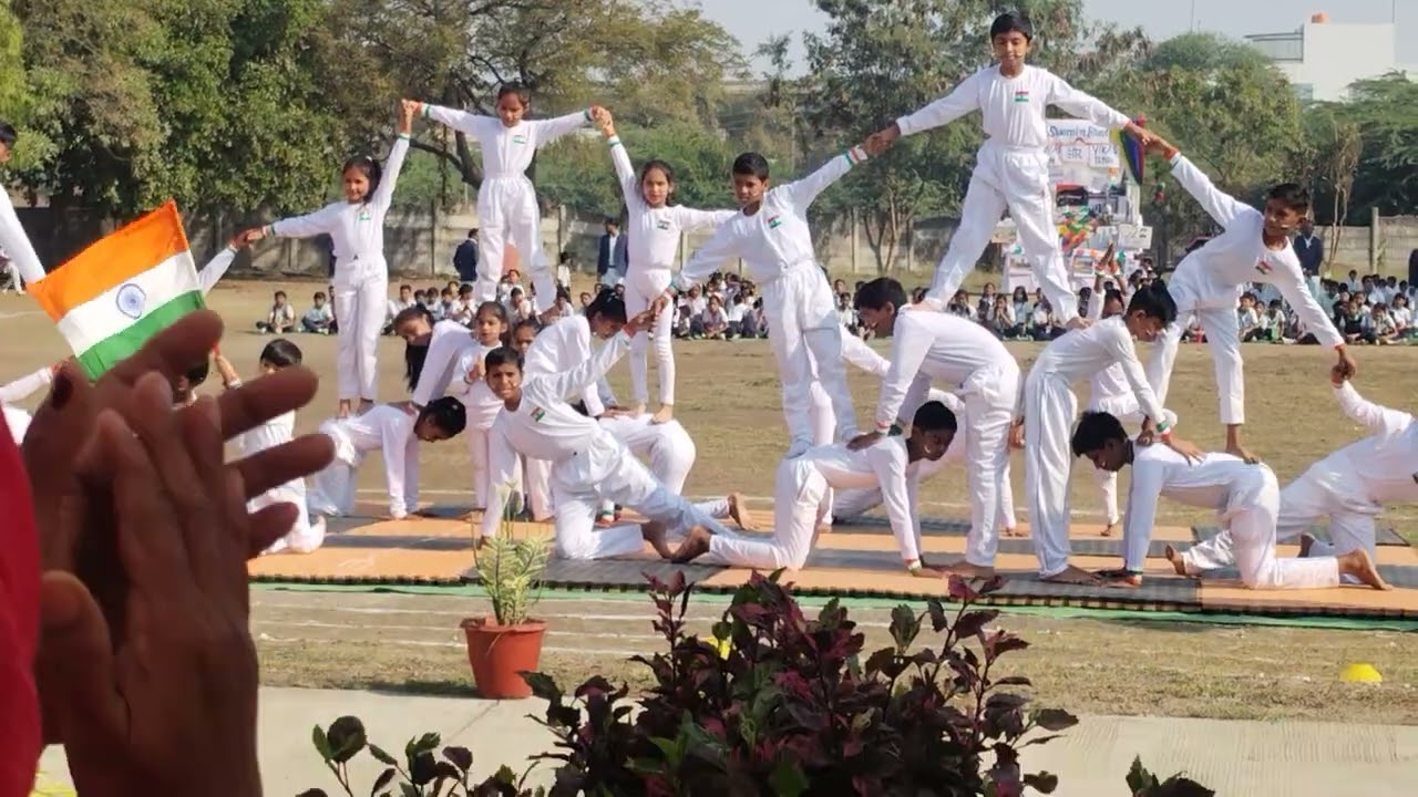 Yoga pyramid#siya's republic day yoga##