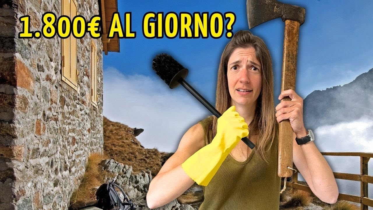 GESTIAMO UN RIFUGIO DI MONTAGNA PER 24 ORE - ecco cosa nasconde questo lavoro!