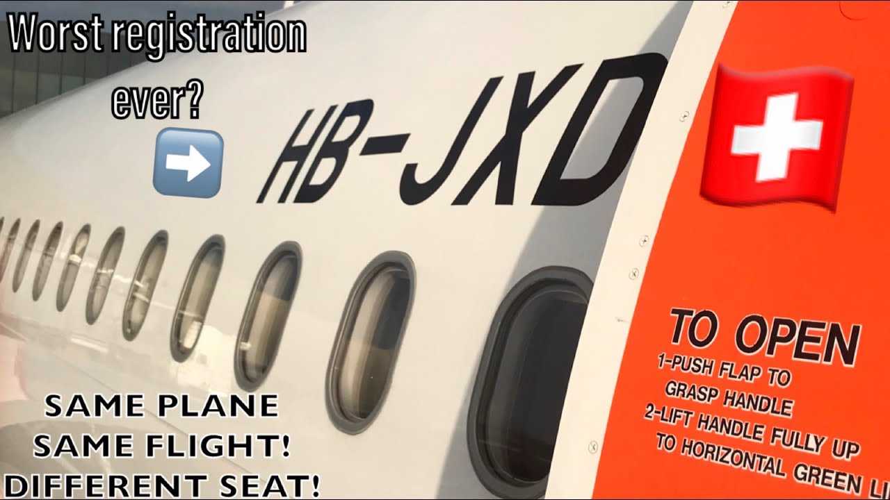 WORST REGISTRATION EVER?| TRIPREPORT | EasyJet Switzerland| a320 | Madrid -Geneva | economy