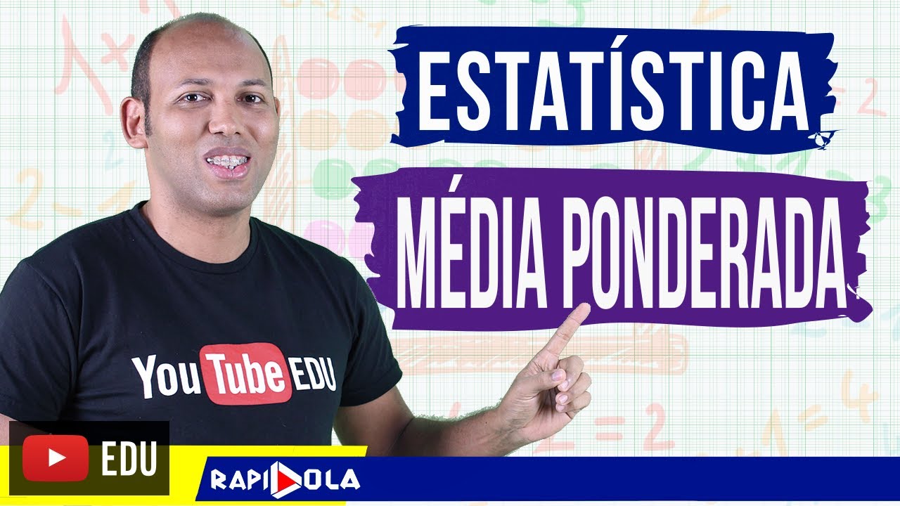 M&Eacute;DIA ARITM&Eacute;TICA PONDERADA ✅ ESTAT&Iacute;STICA