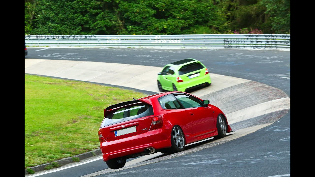 Honda EP3 TypeR @ Nürburgring