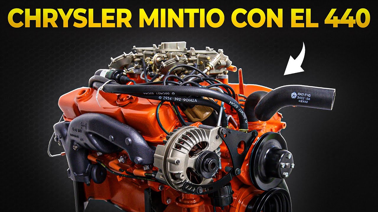 La Impactante Verdad Detr&aacute;s del Motor 440 Six Pack que Chrysler Prohibi&oacute;