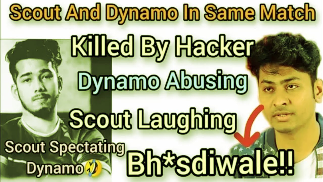#Dynamo #Scout Dynamo and Scout killed by mobile hacker | scout laughing and watch dynamo stream