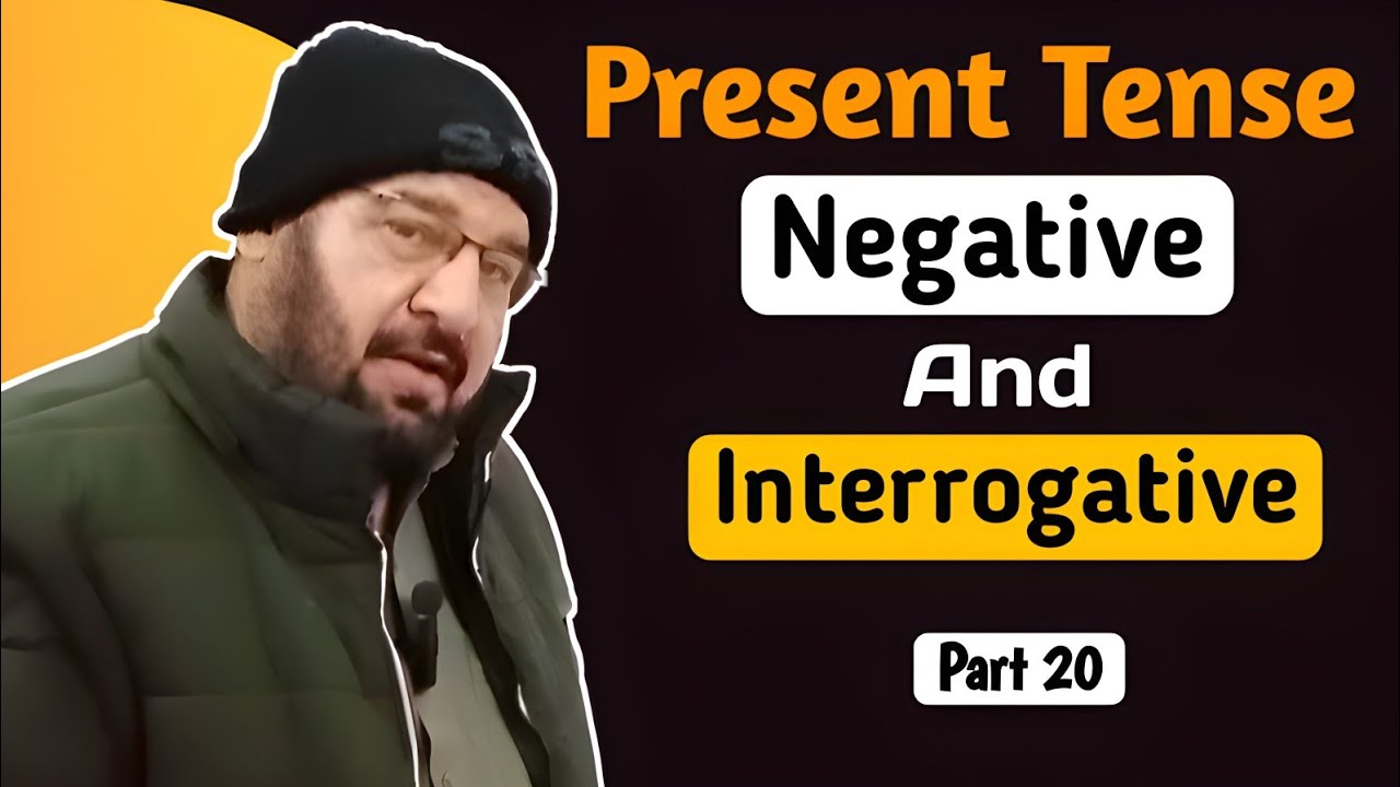 Present Tense Negative & Interrogative Sentences  #Negative_sentences #interrogative_sentences #tens