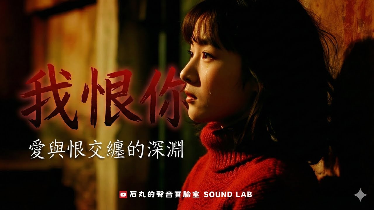 《💔我恨你》&mdash; 石丸的聲音實驗室，愛到極限的痛恨與溫柔交織，在黑暗中仍無法放下你的名字。