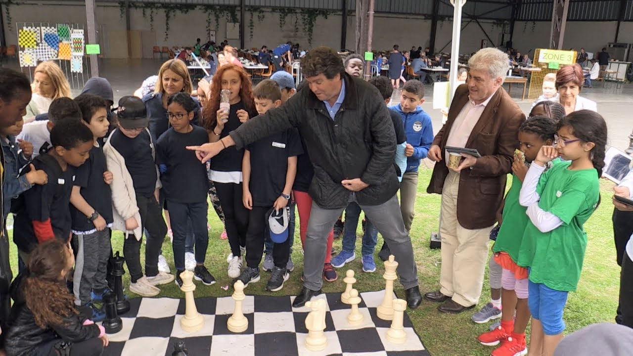 1000 élèves jouent aux échecs au Blanc-Mesnil