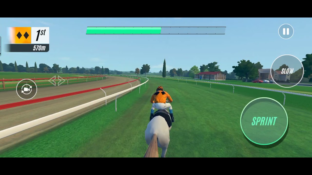 Royal star horse racing in a new breed King village