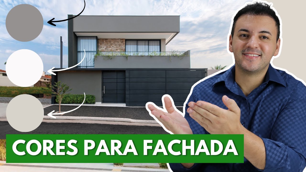 TONS DE CINZA - ESCOLHA A COR IDEAL PARA PINTAR A FACHADA DA SUA CASA