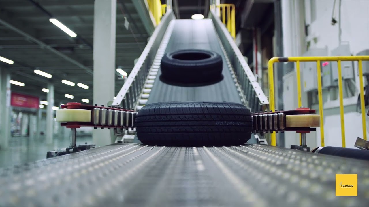 Tyre factory fly through