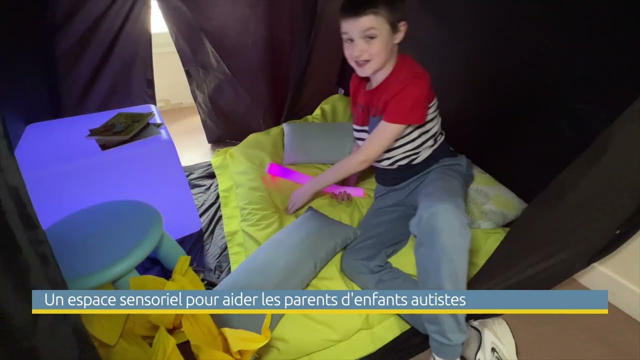 Une tente sensorielle pour les jeunes autistes