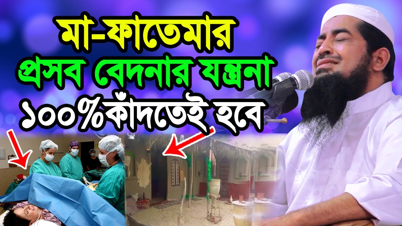 মা ফাতেমার প্রসব বেদনার কষ্ট | Eliasur Rahman Zihadi | মুফতী ইলিয়াছুর রহমান জিহাদী । কারবালার ওয়াজ