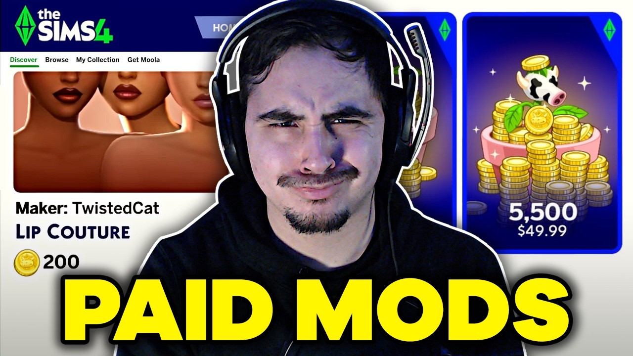 EA Just Killed The Sims 4 with Paid Mods (Marketplace)