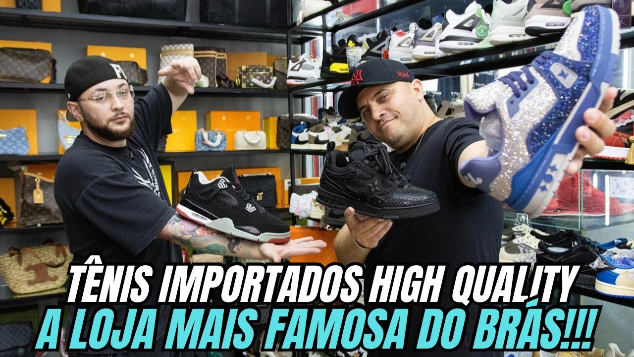 🔥👟FORNECEDOR DE TÊNIS IMPORTADOS A LOJA MAIS MAIS FAMOSA DO BRÁS E TROUXE MUITA NOVIDADES!! #brás