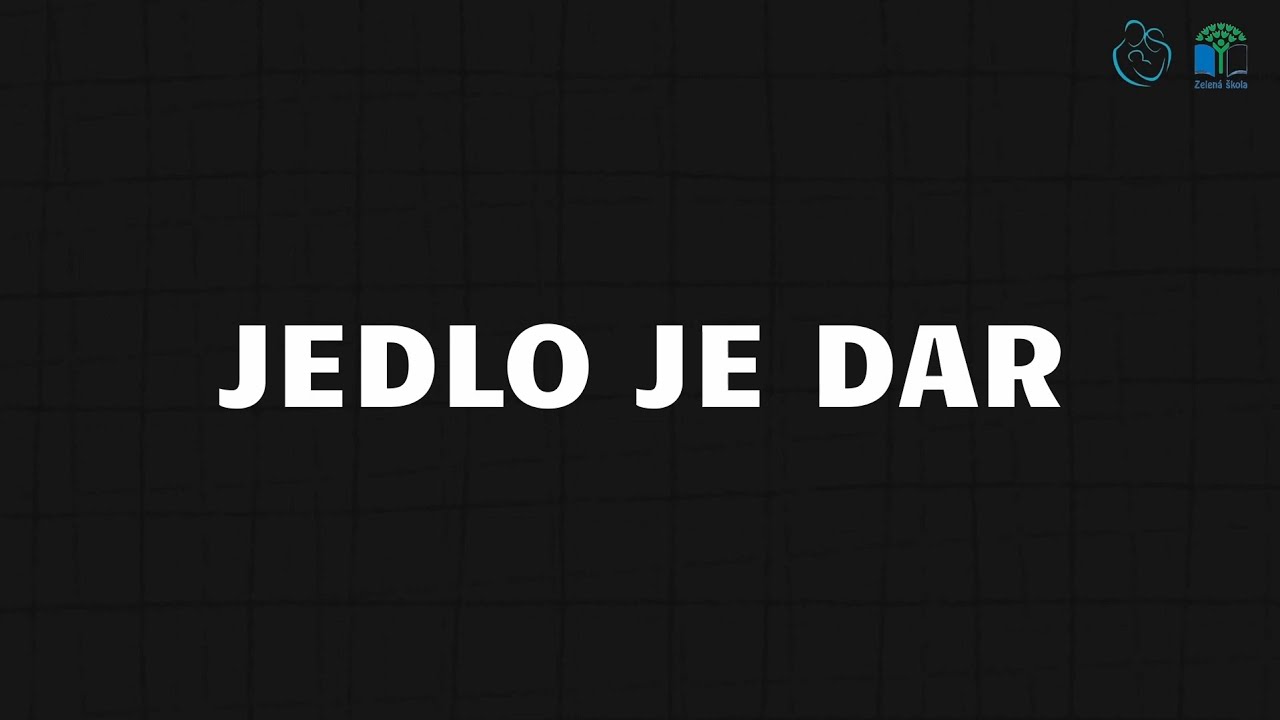 ♫ Jedlo je dar | Pieseň z livestreamu Misia Jedlo