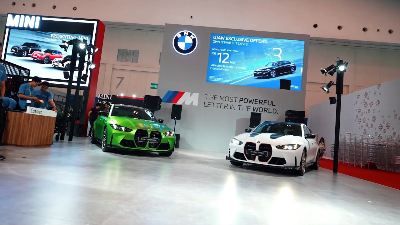 Inside GJAW 2025: BMW Indonesia Unveils Two New M Series at the BMW Pavilion.