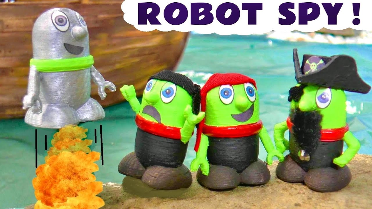 Robot Funling And Pirate Funlings Spy Story