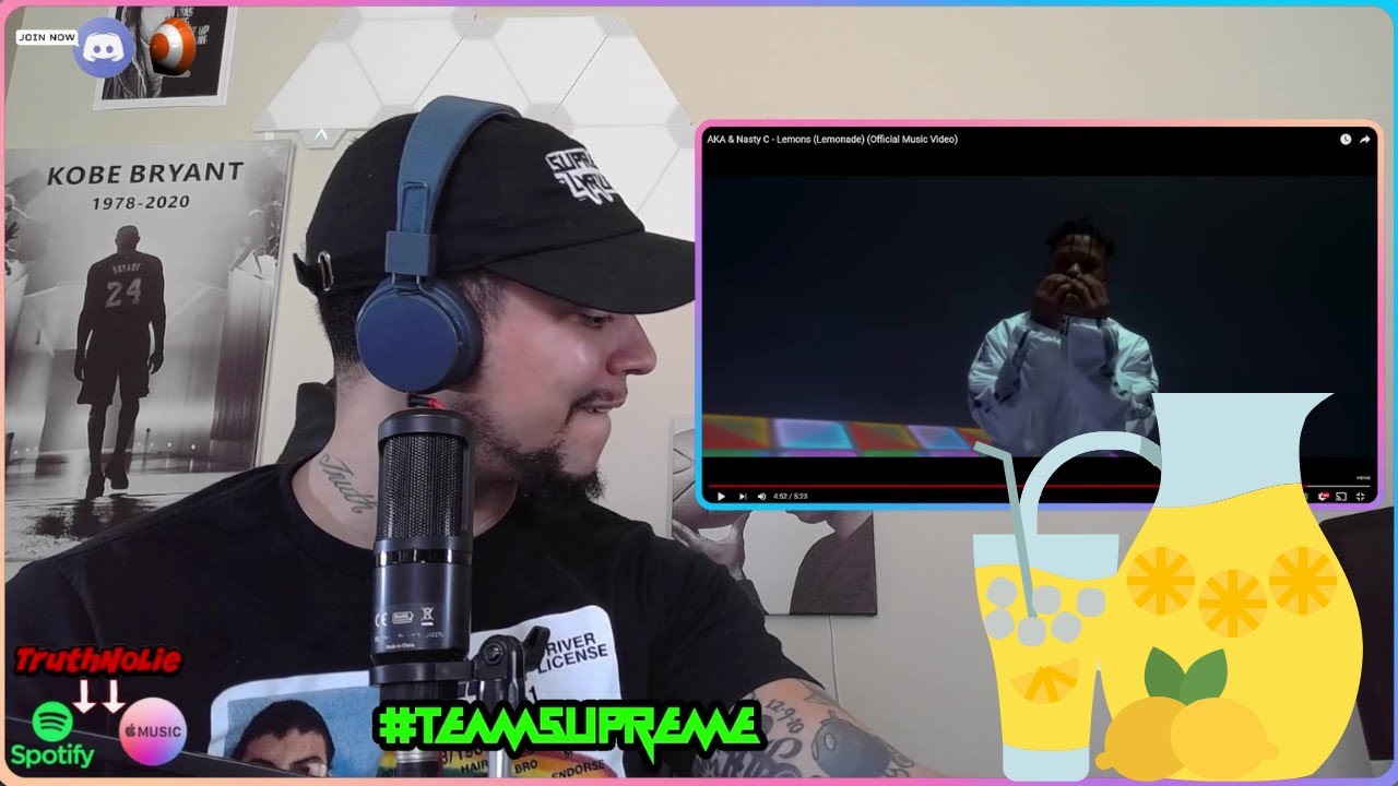 FIRST TIME TOGETHER????? AKA & Nasty C - Lemons (Lemonade) (REACTION)