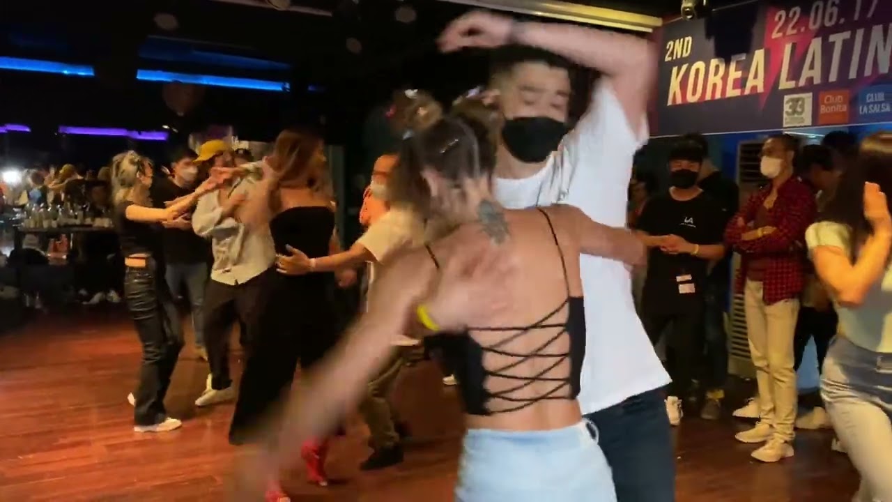 Korea Latin Carnival  Lety y queback social salsa bachata tv