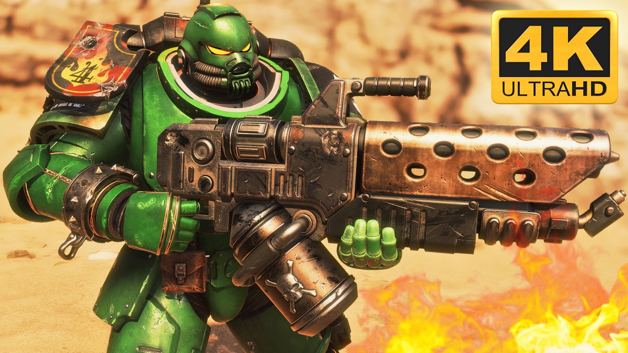 PYREBLASTER SUPREMACY! Salamander vs Trygon Prime – Warhammer 40k: Space Marine 2 (4K)
