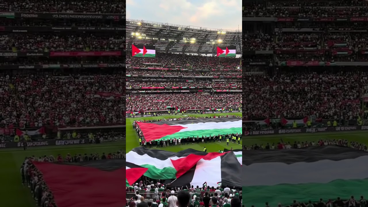 the stadium that stood against injustice 🇵🇸 #freepalestine