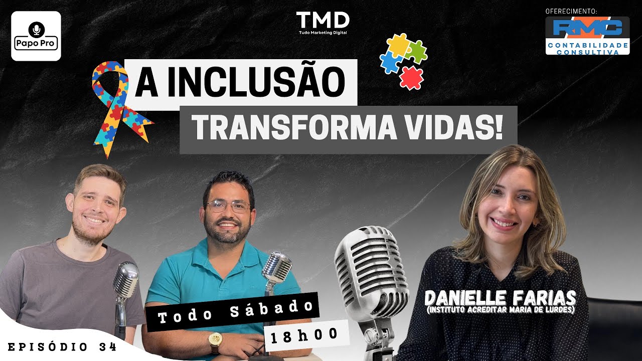 Papo Pro - Episódio 37 - Danielle Faria (Instituto Acreditar Maria de Lurdes)