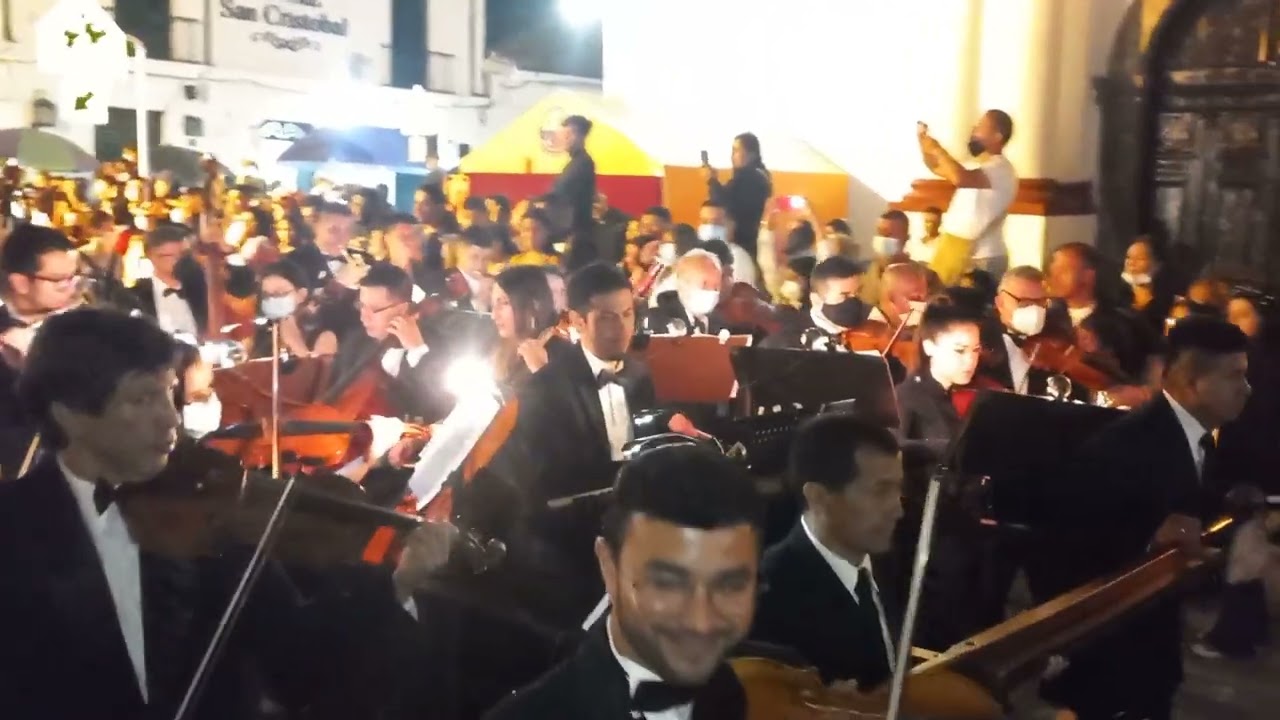 Procesión Miércoles Santo, del Amo Jesús. Popayán 2022