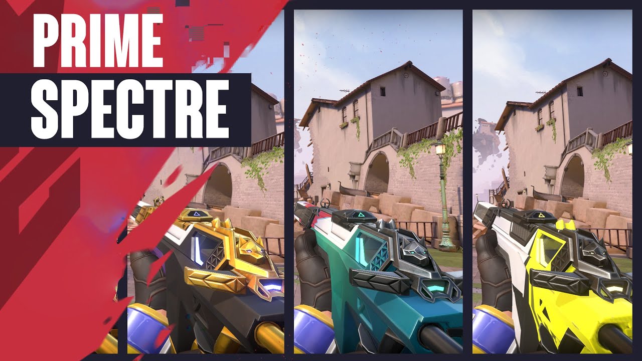 Prime Spectre Skin Showcase [4K] - Valorant Prime Skins