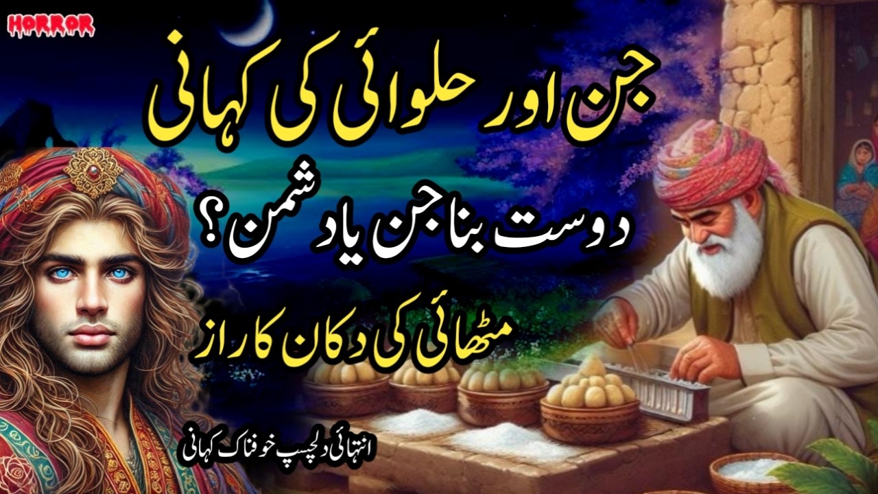Jinn Aur Halwai Ki Kahani | Dost Bana Jinn Ya Dushman? | Mithai Ki Dukan Ka Khaufnaak Raaz