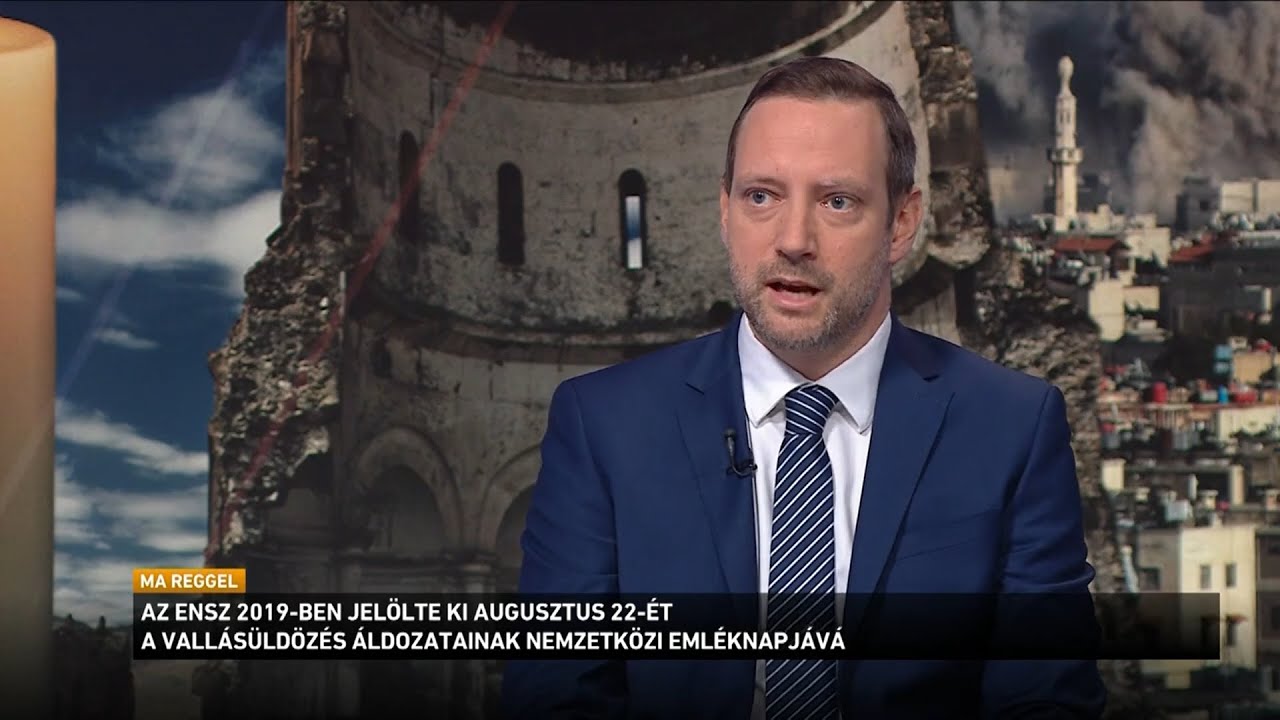 Azbej Tristan az m1 műsor&aacute;ban - 2024.08.22.