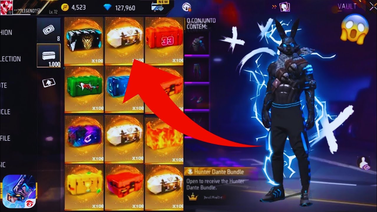 100+ Permanent Create Opening Video Freefire 😱|| Magic Cube Box Opening Trick🔥😱