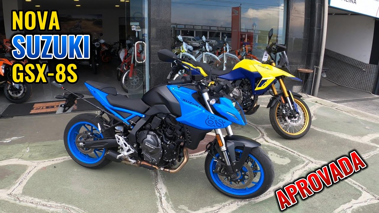 2023 Suzuki GSX-8S Test BR/PT