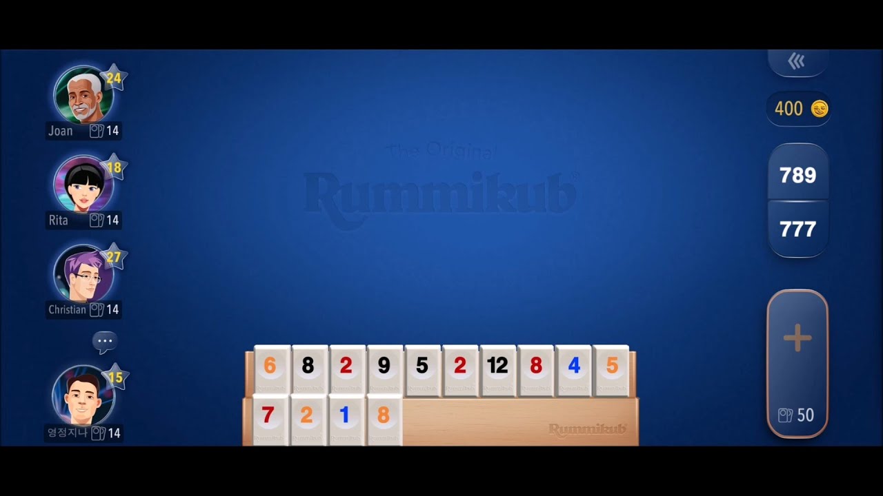 Rummikub 2026 01 11  4 Players 60s