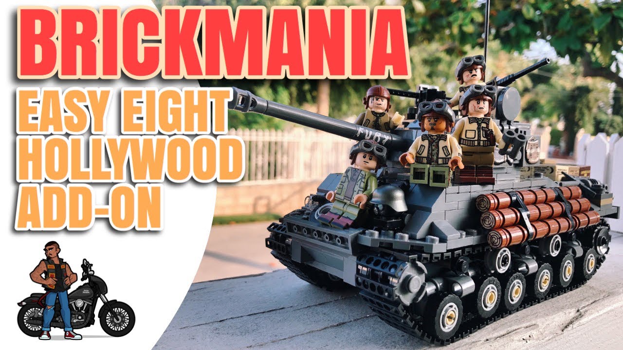 Brickmania - Easy Eight M4A3E8 Sherman Tank